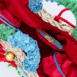 Red coral crow's nest